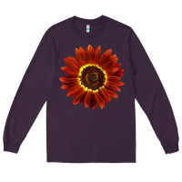 Plum Rouge Royale Sunflower Long Sleeve Tee - LillyAllenDesigns