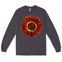 Smoke Rouge Royale Sunflower Long Sleeve Tee - LillyAllenDesigns