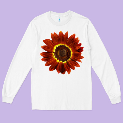 Rouge Royale Sunflower Long Sleeve Tee Designed By Lillyallendesigns