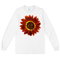White Rouge Royale Sunflower Long Sleeve Tee - LillyAllenDesigns