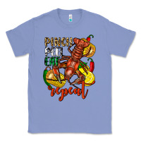 Colony Blue Pinch peel eat repeat crawfish Classic Tee - FaDigitalArtStudio