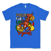 True Royal Pinch peel eat repeat crawfish Classic Tee - FaDigitalArtStudio