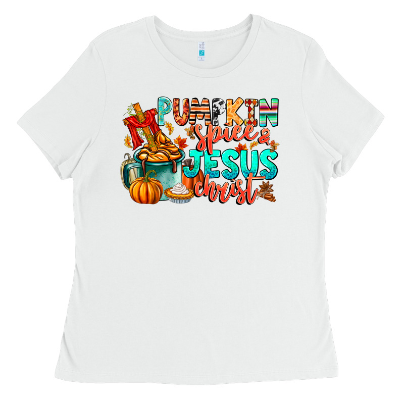 Pumpkin Pie Jesus Christ Ladies Tee by CowhideDigitalArt | Teevron