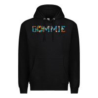 Black gammie sunflower cowhide Premium Hoodie - Jasminsmagicworld
