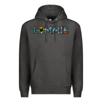 Charcoal Heather gammie sunflower cowhide Premium Hoodie - Jasminsmagicworld