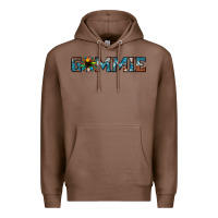 Chestnut gammie sunflower cowhide Premium Hoodie - Jasminsmagicworld