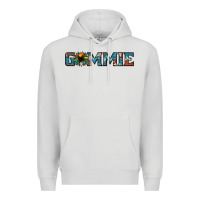 Dove Grey gammie sunflower cowhide Premium Hoodie - Jasminsmagicworld