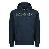 Navy gammie sunflower cowhide Premium Hoodie - Jasminsmagicworld