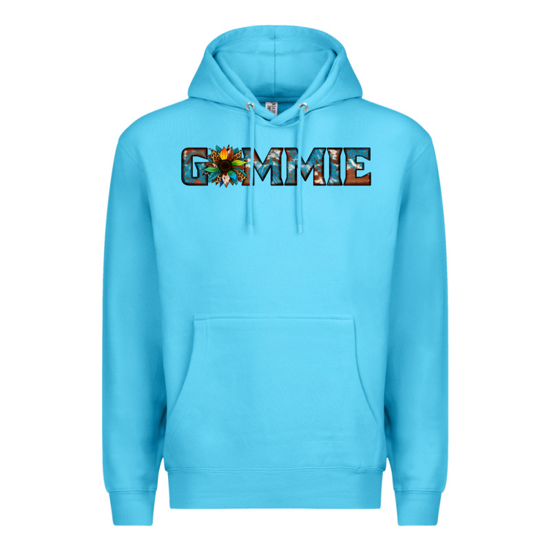 Gammie Sunflower Cowhide Premium Hoodie by Jasminsmagicworld | Teevron
