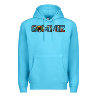 Ocean Blue gammie sunflower cowhide Premium Hoodie - Jasminsmagicworld
