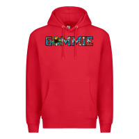 Red gammie sunflower cowhide Premium Hoodie - Jasminsmagicworld