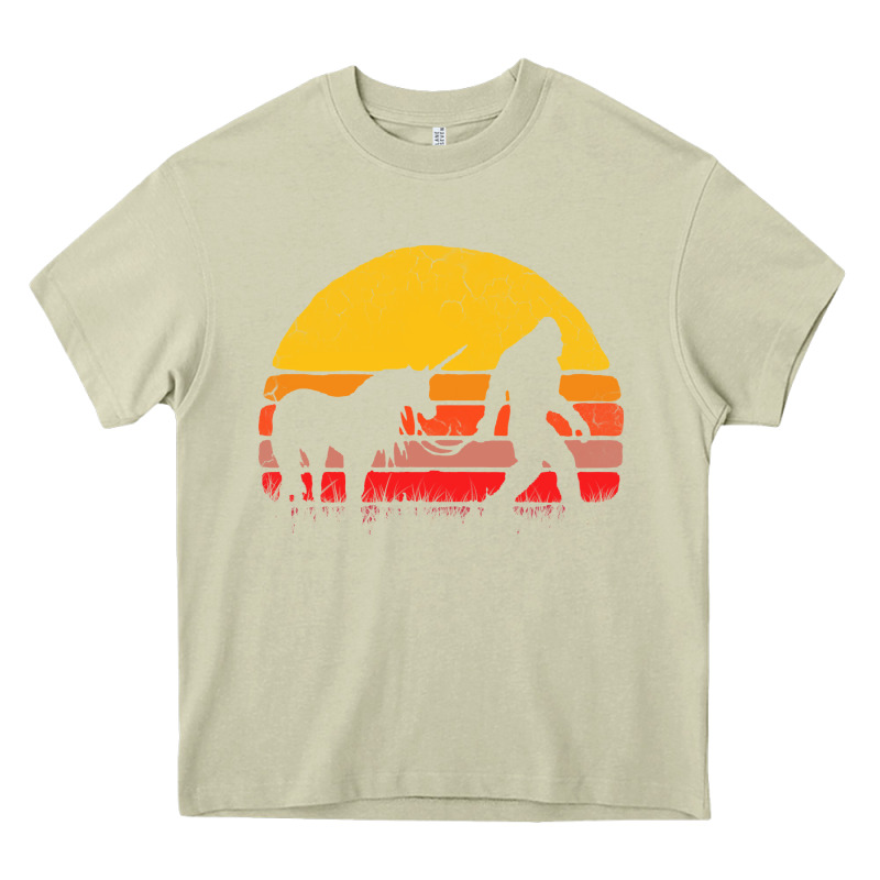 Sasquatch And Unicorn Vintage Heavy Core Tee by artisFamous | Teevron