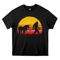 Black sasquatch and unicorn vintage Heavy Core Tee - artisFamous