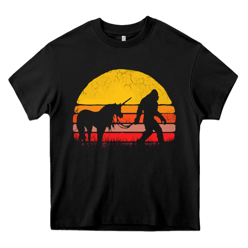 Sasquatch And Unicorn Vintage Heavy Core Tee by artisFamous | Teevron