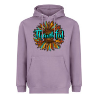 Lavender thankful sunflower Heavyweight Hoodie - RanaPortraitStore