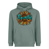 Sage thankful sunflower Heavyweight Hoodie - RanaPortraitStore