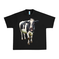 Black Holstein Bull Urban Heavy Tee - LillyAllenDesigns