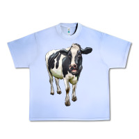 Grape Ice Holstein Bull Urban Heavy Tee - LillyAllenDesigns
