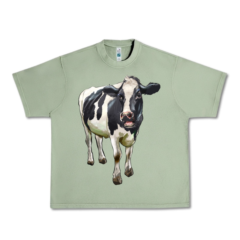 Holstein Bull Urban Heavy Tee by LillyAllenDesigns | Teevron