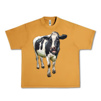 Peanut Butter Holstein Bull Urban Heavy Tee - LillyAllenDesigns