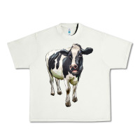 Pistachio Holstein Bull Urban Heavy Tee - LillyAllenDesigns