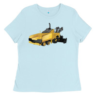 Baby Blue Asphalt Paver Ladies Tee - LillyAllenDesigns