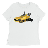 White Asphalt Paver Ladies Tee - LillyAllenDesigns