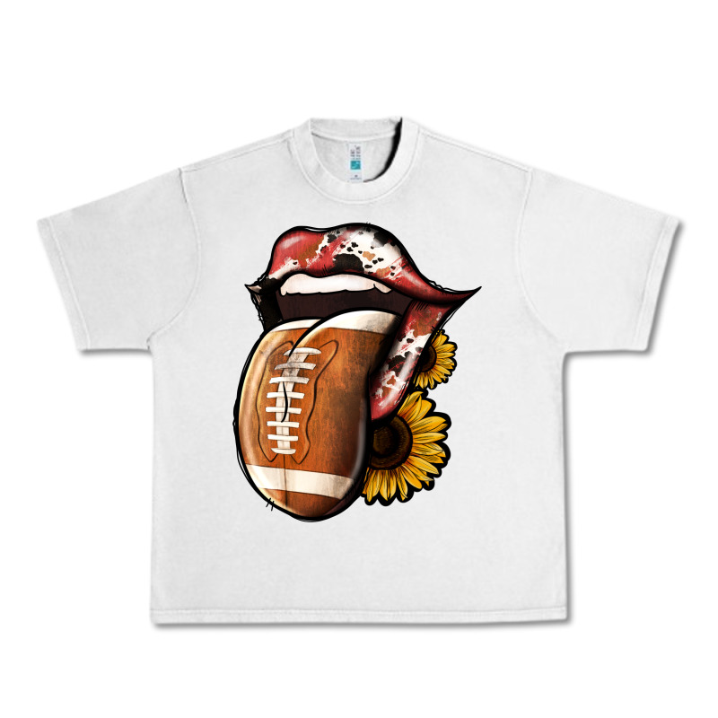 Football Tongue Urban Heavy Tee by Jasminsmagicworld | Teevron