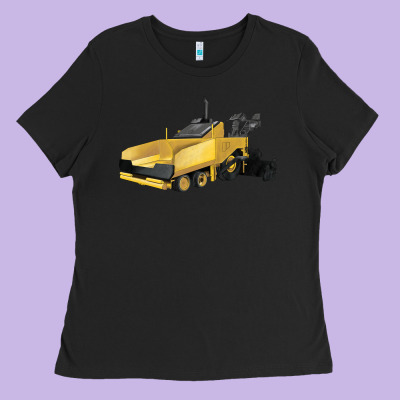 Asphalt Paver Ladies Tee Designed By Lillyallendesigns