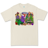 Bone christmas louisiana mardi gras trees Premium Tee - FaDigitalArtStudio