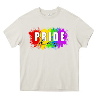 Cream Pride Day Heavy Core Tee - FaDigitalArtStudio