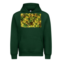 Forest Green camouflage glitter background Urban Hoodie - RanaPortraitStore