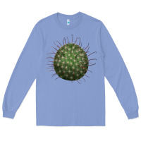 Colony Blue arizona fishhook cactus Long Sleeve Tee - LillyAllenDesigns