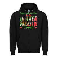 Black Watermelon Crawl Zipper Hoodie - Jasminsmagicworld