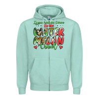 Seafoam Watermelon Crawl Zipper Hoodie - Jasminsmagicworld