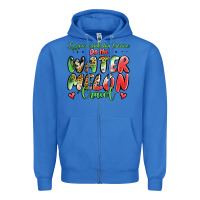 True Royal Watermelon Crawl Zipper Hoodie - Jasminsmagicworld