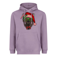 Lavender christmas bison Heavyweight Hoodie - RanaPortraitStore