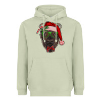 Matcha christmas bison Heavyweight Hoodie - RanaPortraitStore
