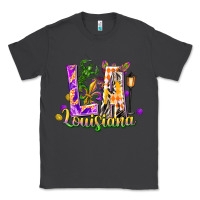 Smoke Louisiana LA Mardi Gras Classic Tee - FaDigitalArtStudio