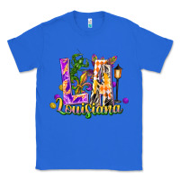 True Royal Louisiana LA Mardi Gras Classic Tee - FaDigitalArtStudio