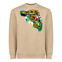 Mushroom Florida Map Sunflower Cactus Serape Heavyweight Sweatshirt - RanaPortraitStore
