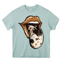 Arona Western Leopard Cowhide Tongue Heavy Core Tee - Jasminsmagicworld