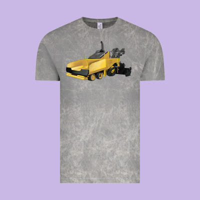 Asphalt Paver Vintage Tee Designed By Lillyallendesigns