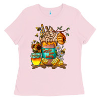 Bubblegum Pink Than Honey Ladies Tee - CowhideDigitalArt
