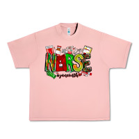 Salmon Nurse Juneenth Urban Heavy Tee - CowhideDigitalArt