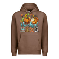 Chestnut thankful mama Premium Hoodie - BarkalooDesign