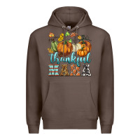 Coffee thankful mama Premium Hoodie - BarkalooDesign