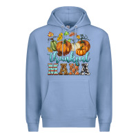 Colony Blue thankful mama Premium Hoodie - BarkalooDesign