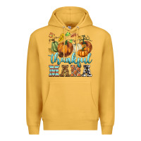 Mustard thankful mama Premium Hoodie - BarkalooDesign