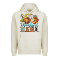 Oatmeal Heather thankful mama Premium Hoodie - BarkalooDesign